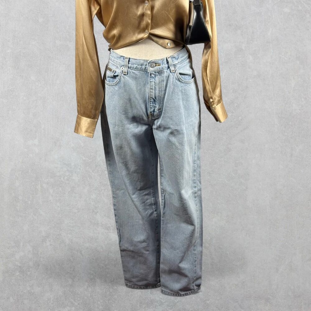 Vintage 90s Calvin Klein “Easy Fit” Enzyme Wash Denim Straight Leg Jeans